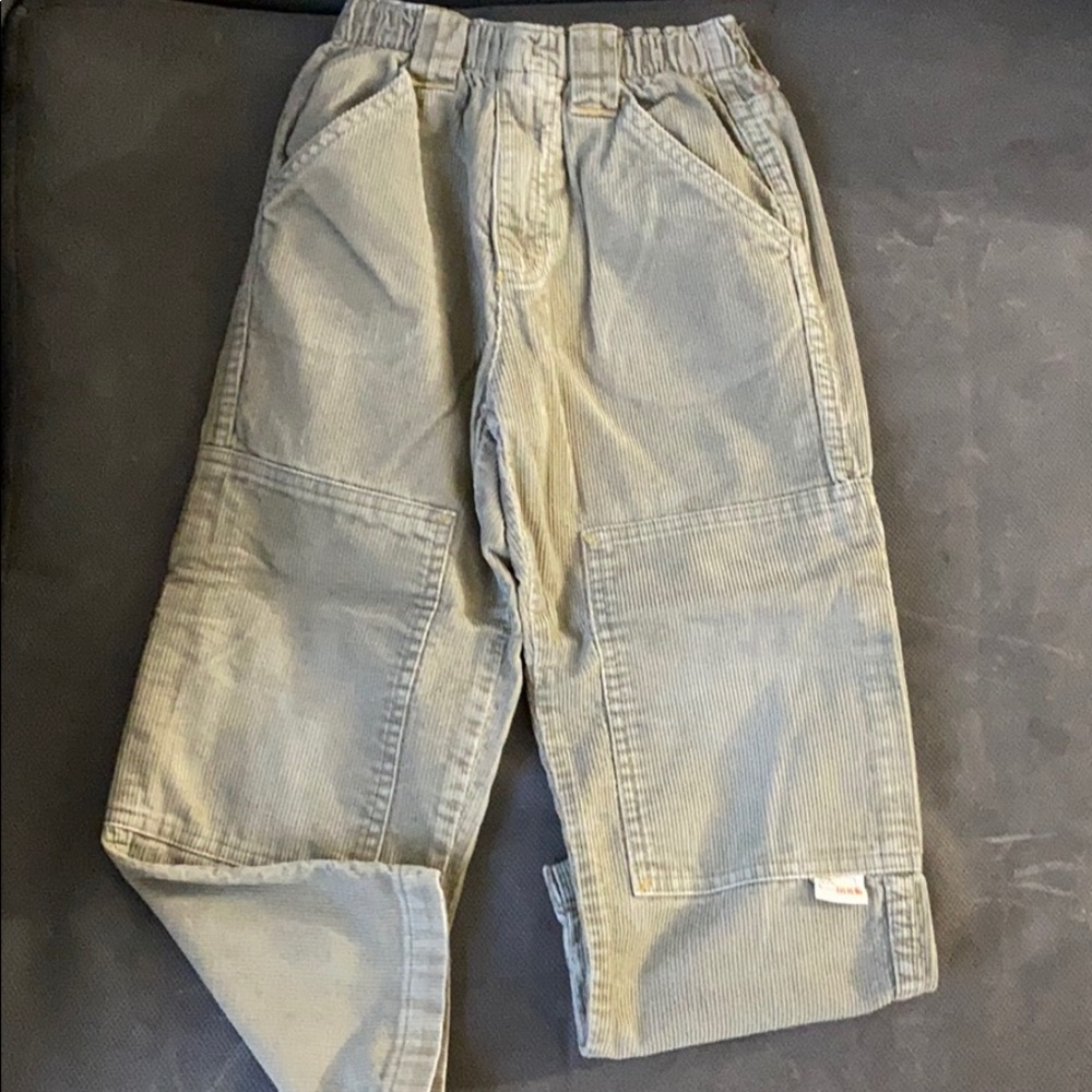 IKKS Boys Corduroy Pants Size 6 Gray